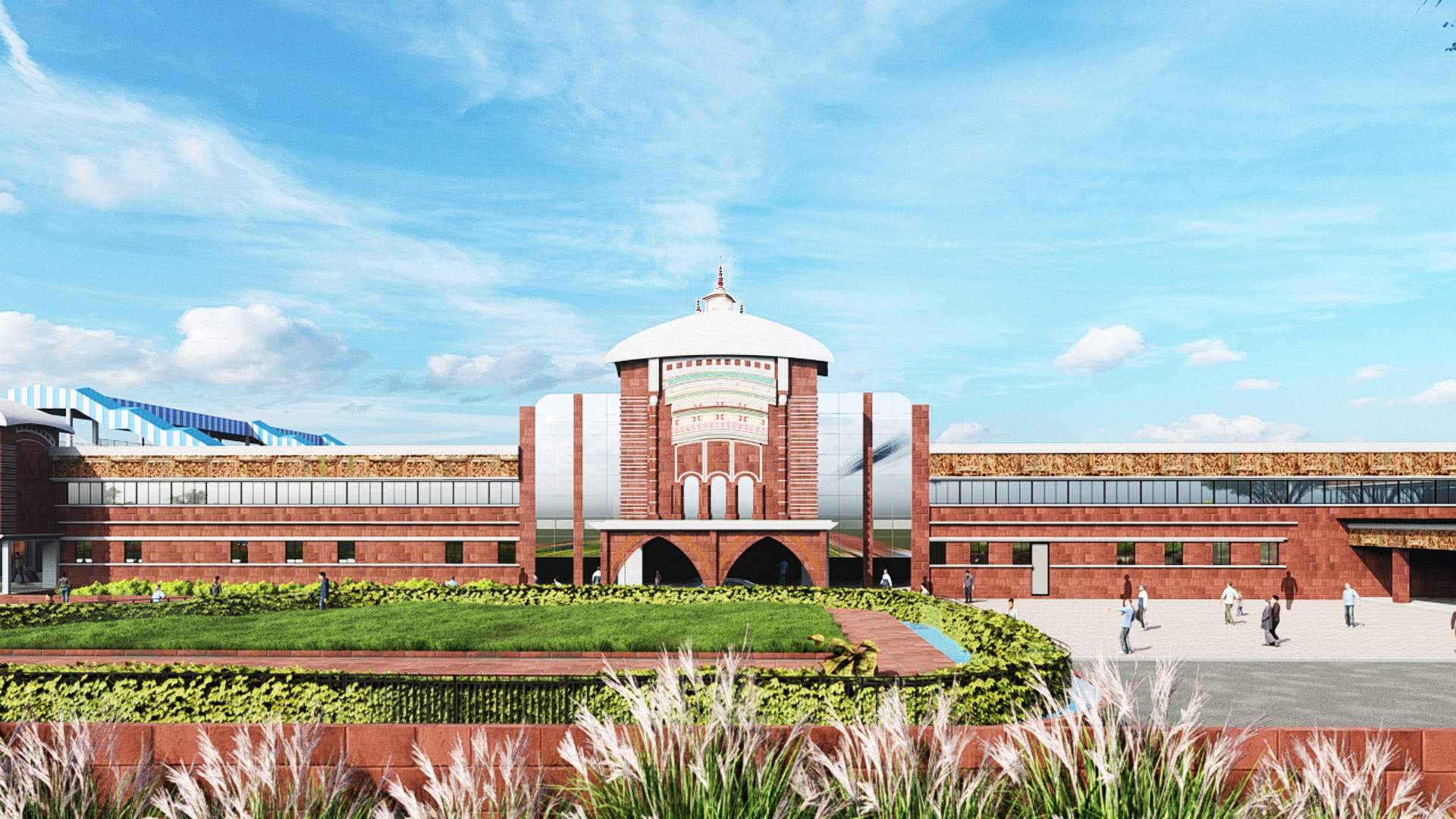 Situ Rampurhat Redevelopment of Rampurhat Railway Station - Metropolitan Architecture ...